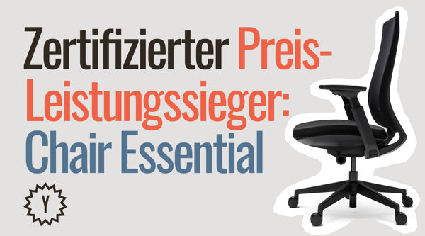 Yaasa Chair Essential: Der beste ergonomische Bürostuhl in Sachen Preis-Leistung