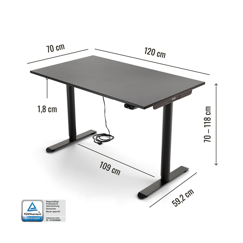 Desk Basic S - Höhenverstellbarer Schreibtisch