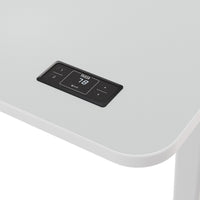 Der Handschalter zur Höhenverstellung mit Memory-Funktion beim Yaasa Desk Pro 2 in der Farbe Offwhite und Größe 180x80 cm